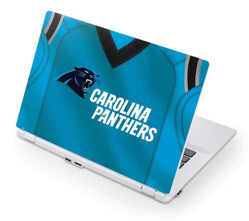 NFL Carolina Panthers Team Jersey Acer Chromebook Skin
