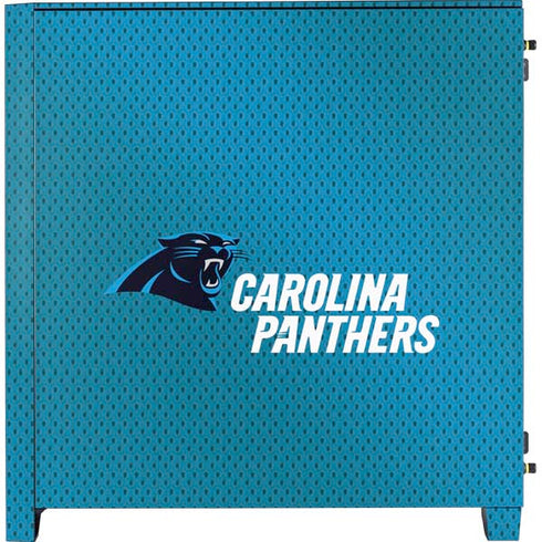 NFL Carolina Panthers Team Jersey Corsair 4000D Tempered Glass Mid-Tower ATX Case Skin