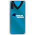 NFL Carolina Panthers Team Jersey Galaxy A10e Clear Case