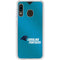 NFL Carolina Panthers Team Jersey Galaxy A20 Clear Case