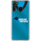 NFL Carolina Panthers Team Jersey Galaxy A21 Clear Case