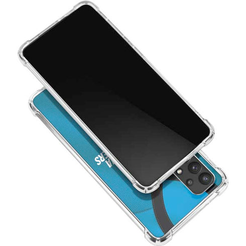 NFL Carolina Panthers Team Jersey Galaxy A32 5G Clear Case