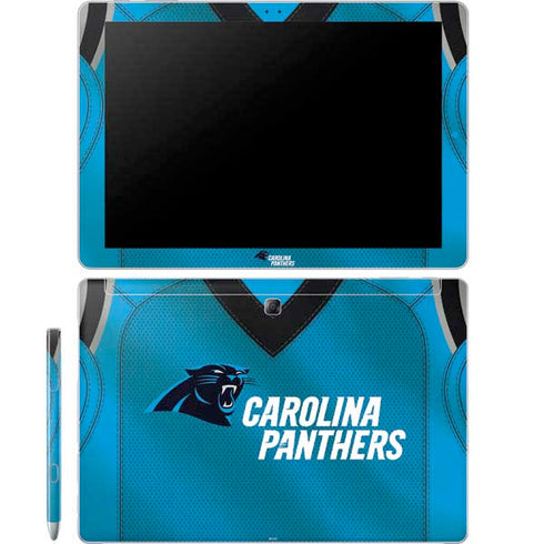 NFL Carolina Panthers Team Jersey Galaxy Book 12in Skin