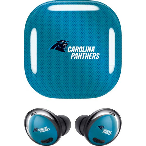 NFL Carolina Panthers Team Jersey Galaxy Buds Pro Skin
