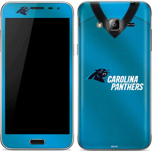 NFL Carolina Panthers Team Jersey Galaxy J3 Skin