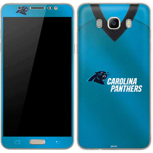 NFL Carolina Panthers Team Jersey Galaxy J7 Skin