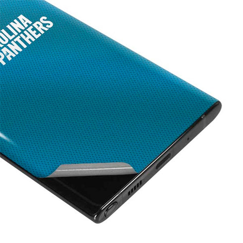 NFL Carolina Panthers Team Jersey Galaxy Note 10 Skin