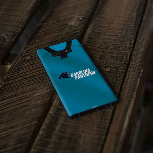 NFL Carolina Panthers Team Jersey Galaxy Note 9 Skin