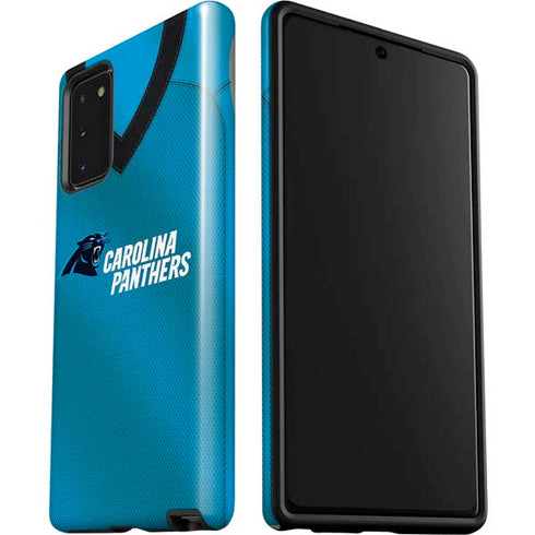 NFL Carolina Panthers Team Jersey Galaxy Note20 5G Pro Case