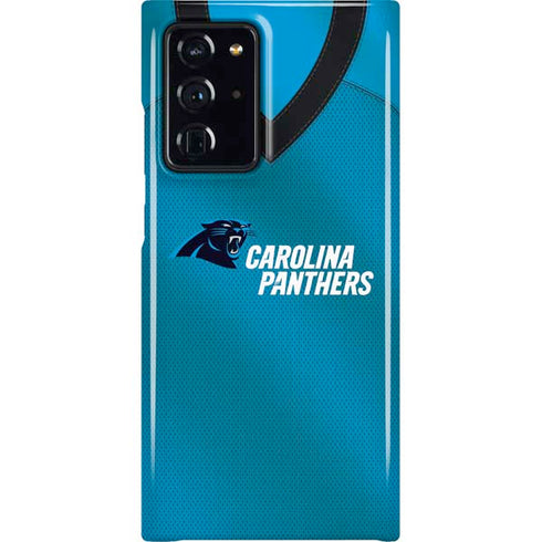 NFL Carolina Panthers Team Jersey Galaxy Note20 Ultra 5G Lite Case