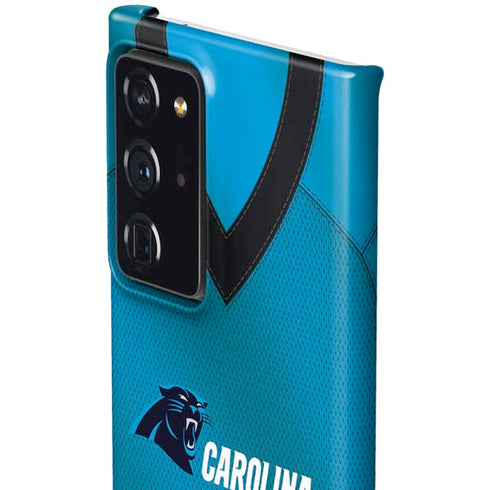 NFL Carolina Panthers Team Jersey Galaxy Note20 Ultra 5G Lite Case