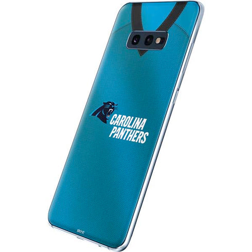 NFL Carolina Panthers Team Jersey Galaxy S10e Skin