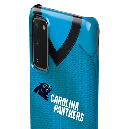 NFL Carolina Panthers Team Jersey Galaxy S20 Lite Case