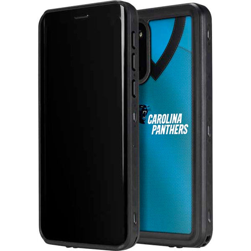 NFL Carolina Panthers Team Jersey Galaxy S20 Plus Waterproof Case