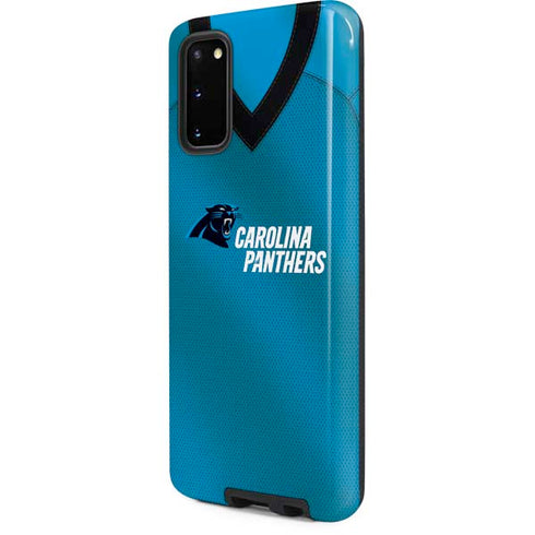 NFL Carolina Panthers Team Jersey Galaxy S20 Pro Case