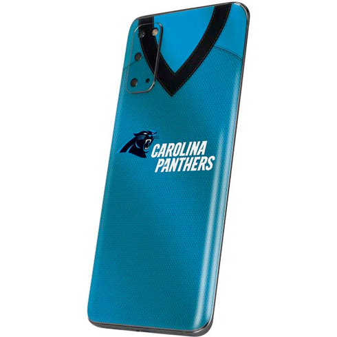NFL Carolina Panthers Team Jersey Galaxy S20 Skin