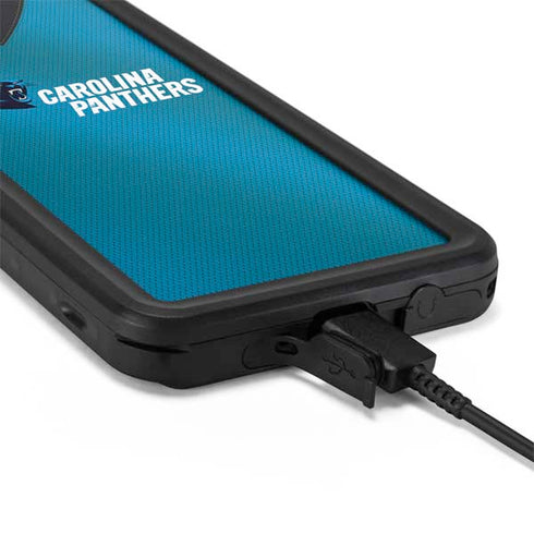 NFL Carolina Panthers Team Jersey Galaxy S20 Waterproof Case