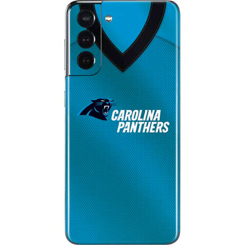 NFL Carolina Panthers Team Jersey Galaxy S21 5G Skin