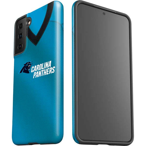 NFL Carolina Panthers Team Jersey Galaxy S21 Plus 5G Pro Case