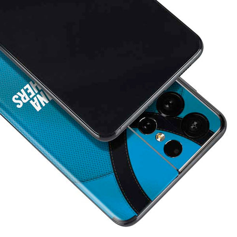 NFL Carolina Panthers Team Jersey Galaxy S21 Ultra 5G Skin