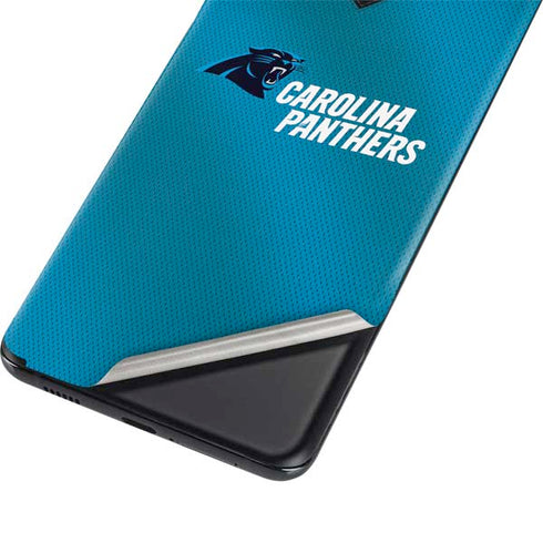 NFL Carolina Panthers Team Jersey Galaxy S21 Ultra 5G Skin
