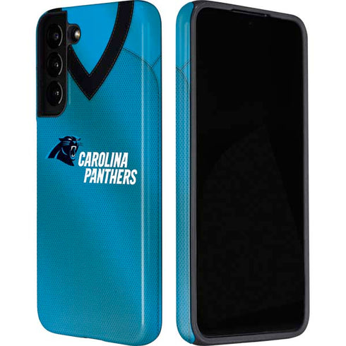 NFL Carolina Panthers Team Jersey Galaxy S22 Plus Pro Case