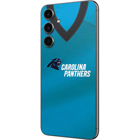 NFL Carolina Panthers Team Jersey Galaxy S23 FE Skin
