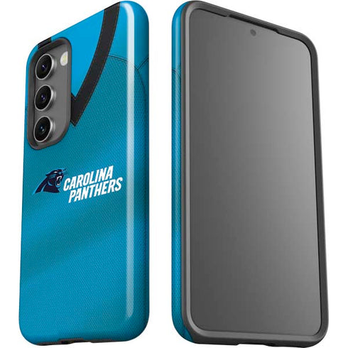 NFL Carolina Panthers Team Jersey Galaxy S23 Pro Case