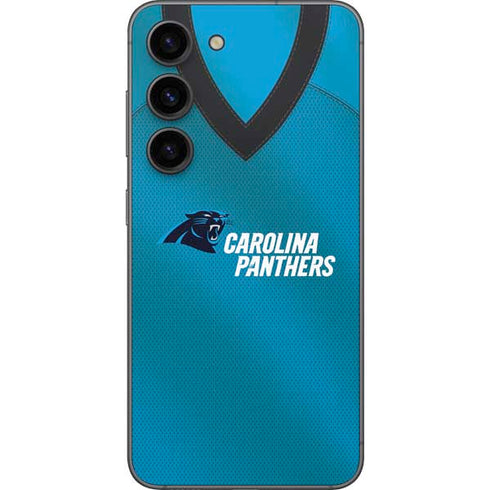 NFL Carolina Panthers Team Jersey Galaxy S23 Skin