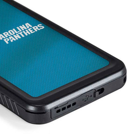 NFL Carolina Panthers Team Jersey Galaxy S23 Waterproof Case