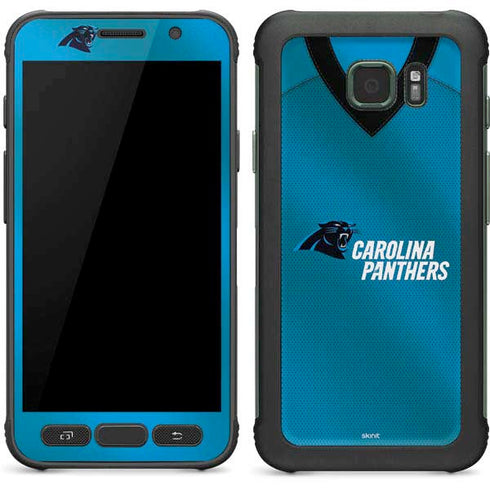 NFL Carolina Panthers Team Jersey Galaxy S7 Active Skin
