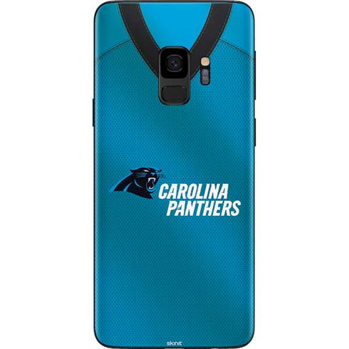 NFL Carolina Panthers Team Jersey Galaxy S9 Skin