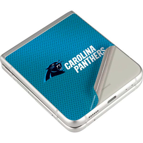 NFL Carolina Panthers Team Jersey Galaxy Z Flip3 5G Skin