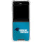 NFL Carolina Panthers Team Jersey Galaxy Z Flip5 5G Clear Case