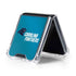 NFL Carolina Panthers Team Jersey Galaxy Z Flip5 5G Clear Case