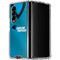 NFL Carolina Panthers Team Jersey Galaxy Z Fold4 5G Clear Case