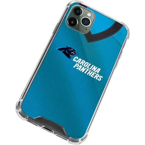 NFL Carolina Panthers Team Jersey iPhone 11 Pro Max Clear Case