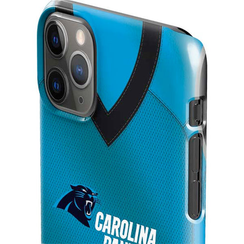 NFL Carolina Panthers Team Jersey iPhone 11 Pro Max Lite Case