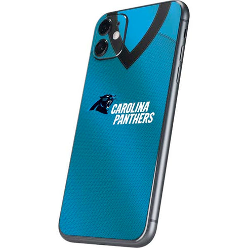 NFL Carolina Panthers Team Jersey iPhone 11 Skin