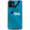 NFL Carolina Panthers Team Jersey iPhone 12 Mini Clear Case