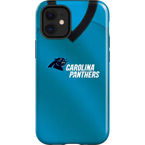NFL Carolina Panthers Team Jersey iPhone 12 Mini Impact Case