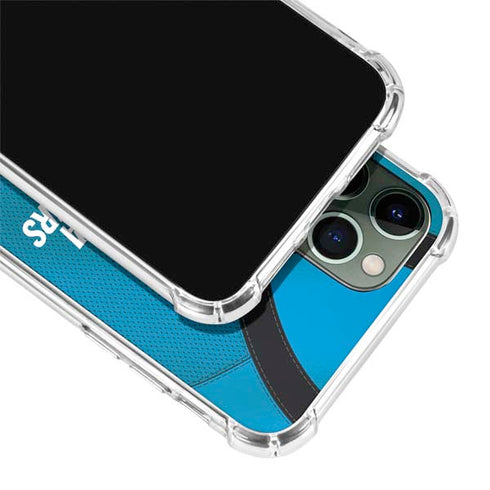 NFL Carolina Panthers Team Jersey iPhone 12 Pro Max Clear Case