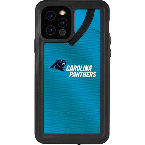 NFL Carolina Panthers Team Jersey iPhone 12 Pro Waterproof Case
