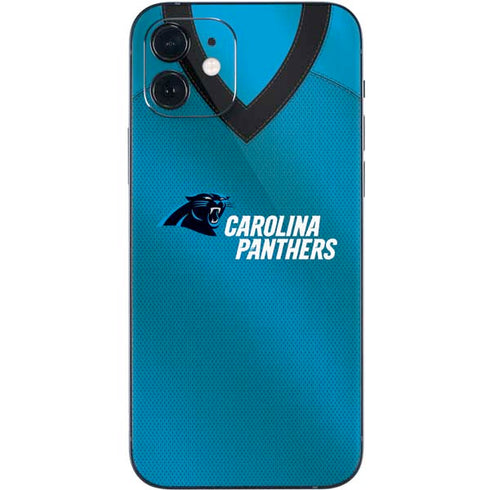 NFL Carolina Panthers Team Jersey iPhone 12 Skin