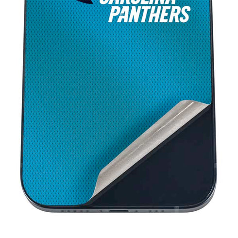 NFL Carolina Panthers Team Jersey iPhone 12 Skin