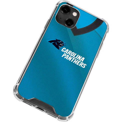NFL Carolina Panthers Team Jersey iPhone 13 Clear Case