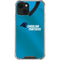 NFL Carolina Panthers Team Jersey iPhone 15 Plus Clear Case