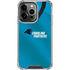 NFL Carolina Panthers Team Jersey iPhone 14 Pro Clear Case
