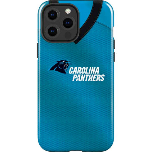 NFL Carolina Panthers Team Jersey iPhone 15 Pro Max Impact Case