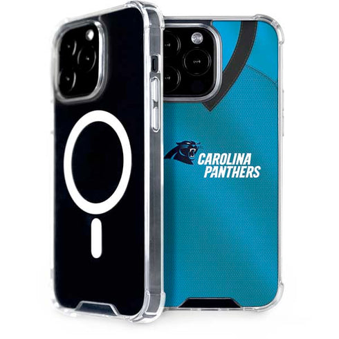 NFL Carolina Panthers Team Jersey iPhone 15 Pro Max MagSafe Case
